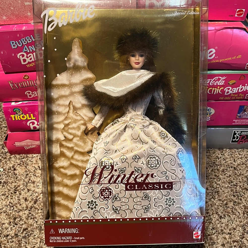 2001 Barbie Winter Classic Special Edition Vintage NEW in box #50247